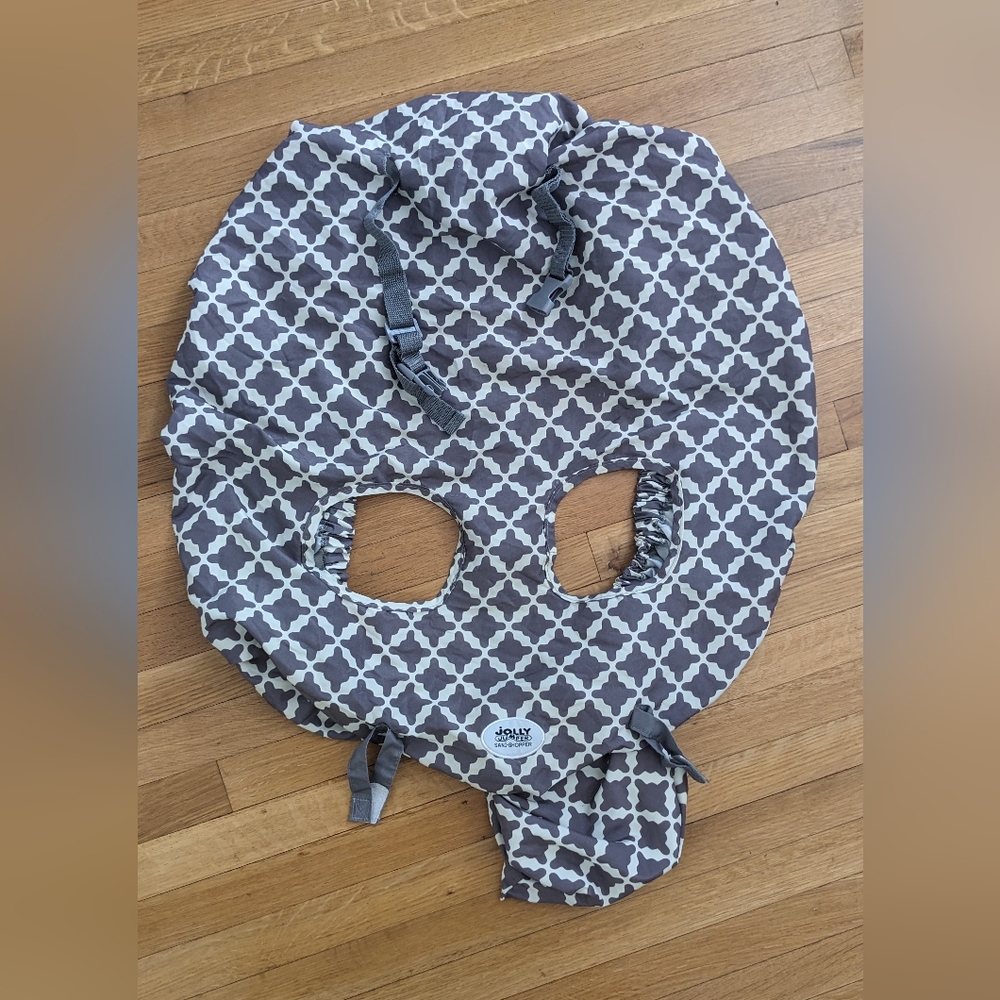 Jolly Jumper Sani-Shopper Grey/White Cart Cover.